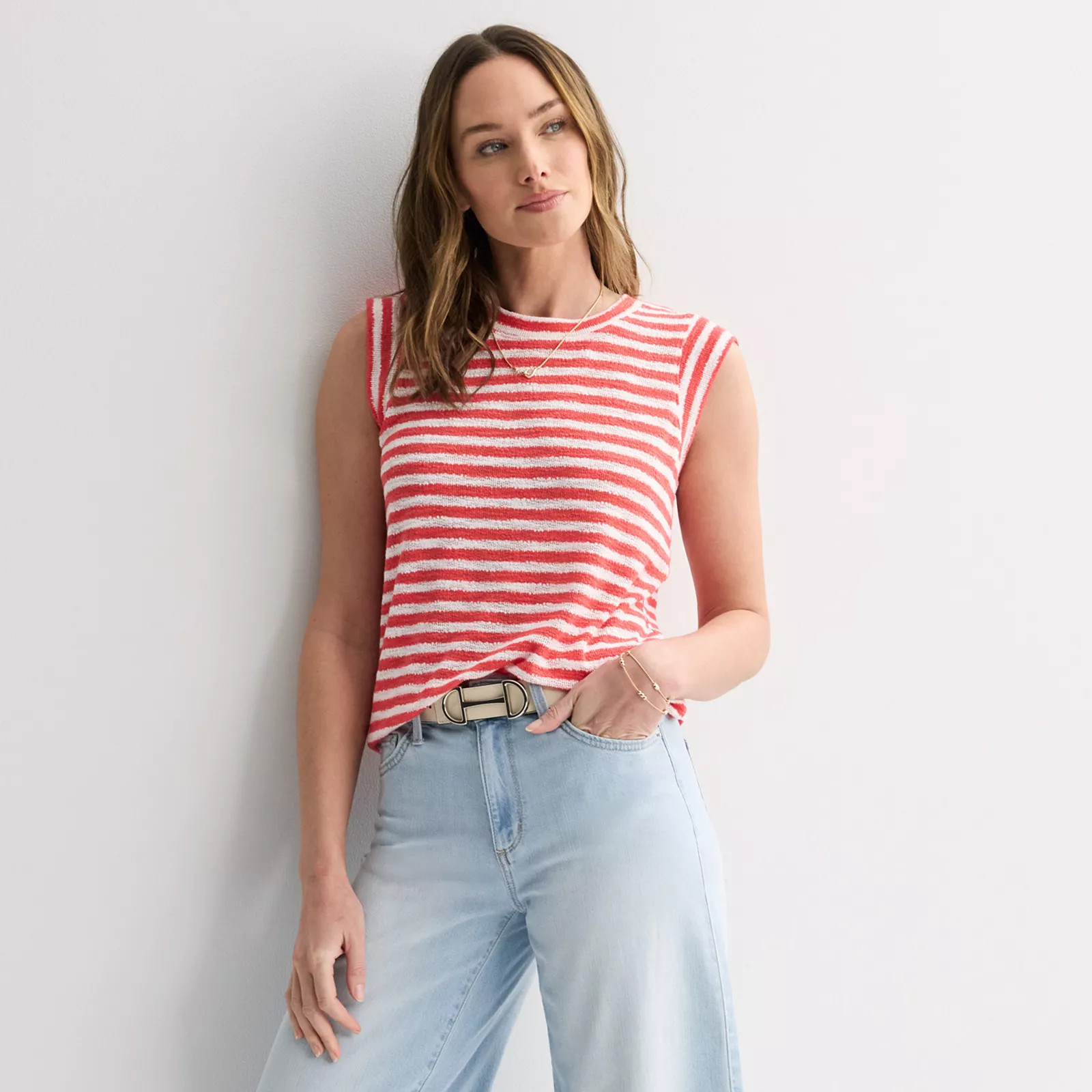 Women's Sonoma Goods For Life® Striped Summer Tank Top | Kohl's