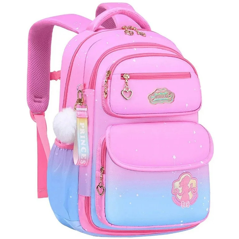 Aursear Pink School Backpacks Set for Girls, Kids School Bookbag Girls School Bags Gifts | Walmart (US)