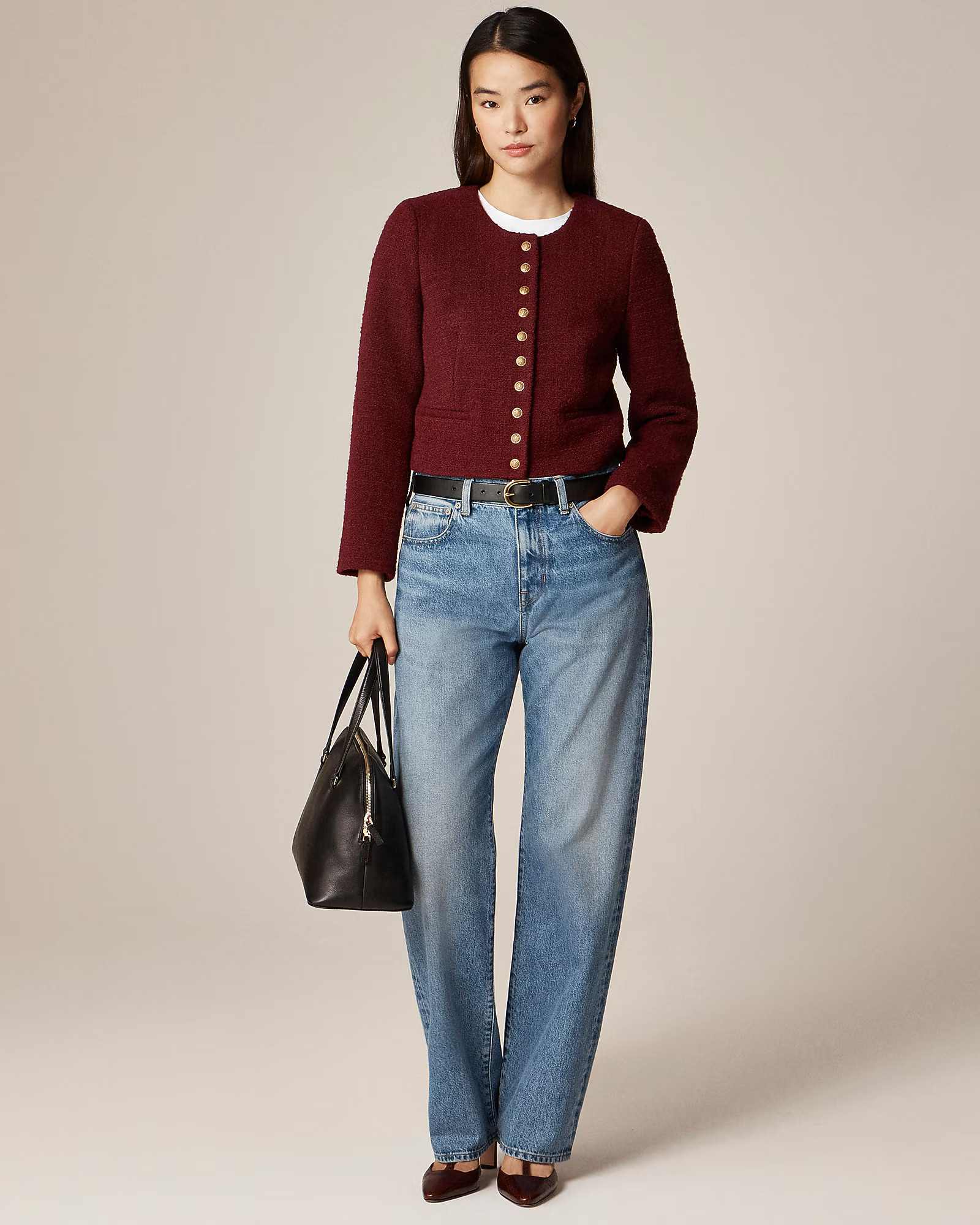 Bridgette lady jacket in tweed | J. Crew US