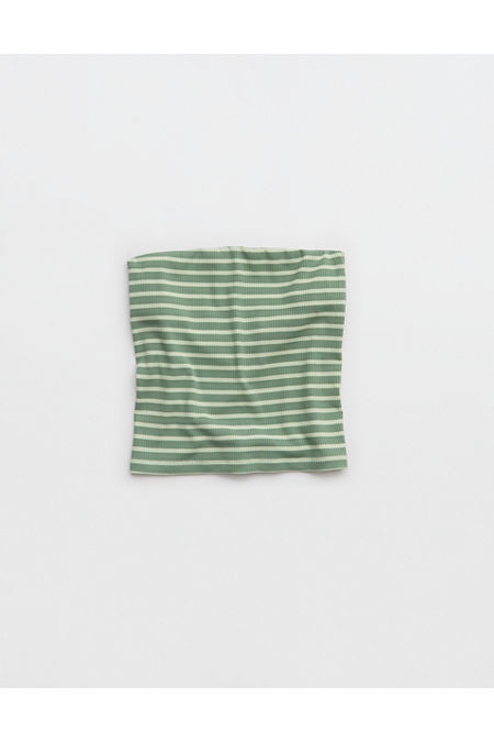 OFFLINE By Aerie Thumbs Up Heavyweight Tube Top Women's Hiker Olive XXS | Aerie