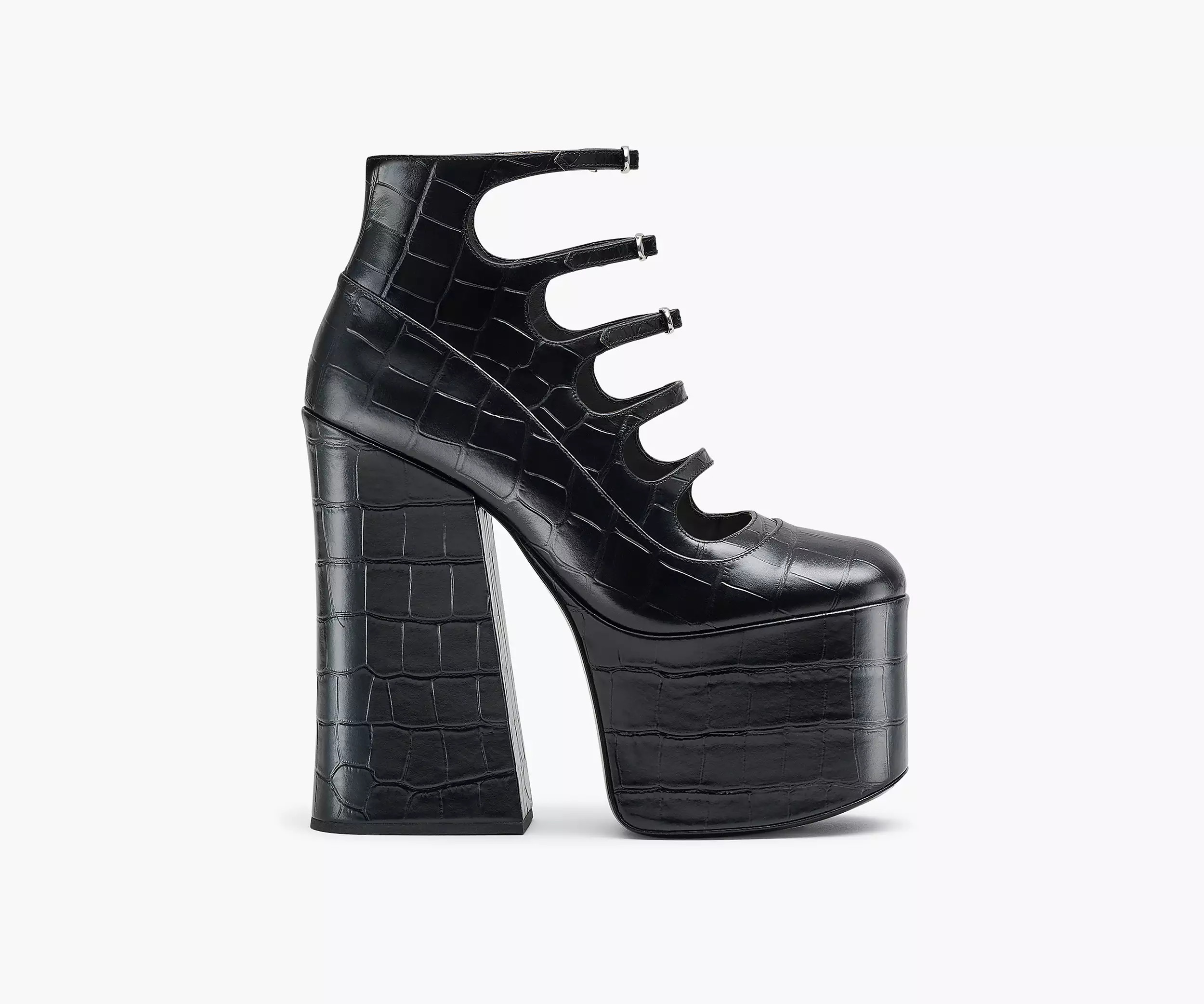 The Croc Embossed Kiki Ankle Boot | Marc Jacobs