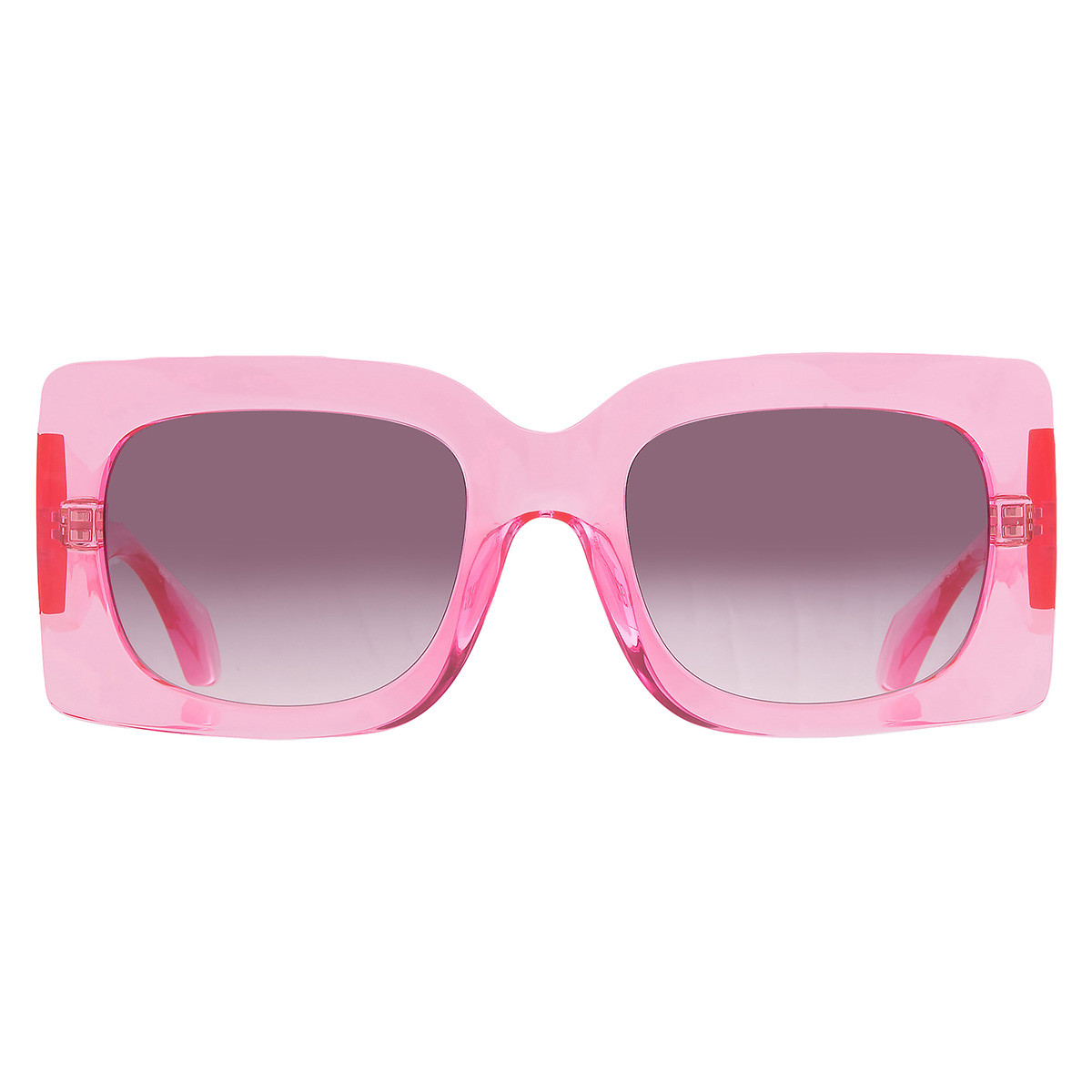 Rose Gradient Grey Square Ladies Sunglasses | Jomashop.com & JomaDeals.com