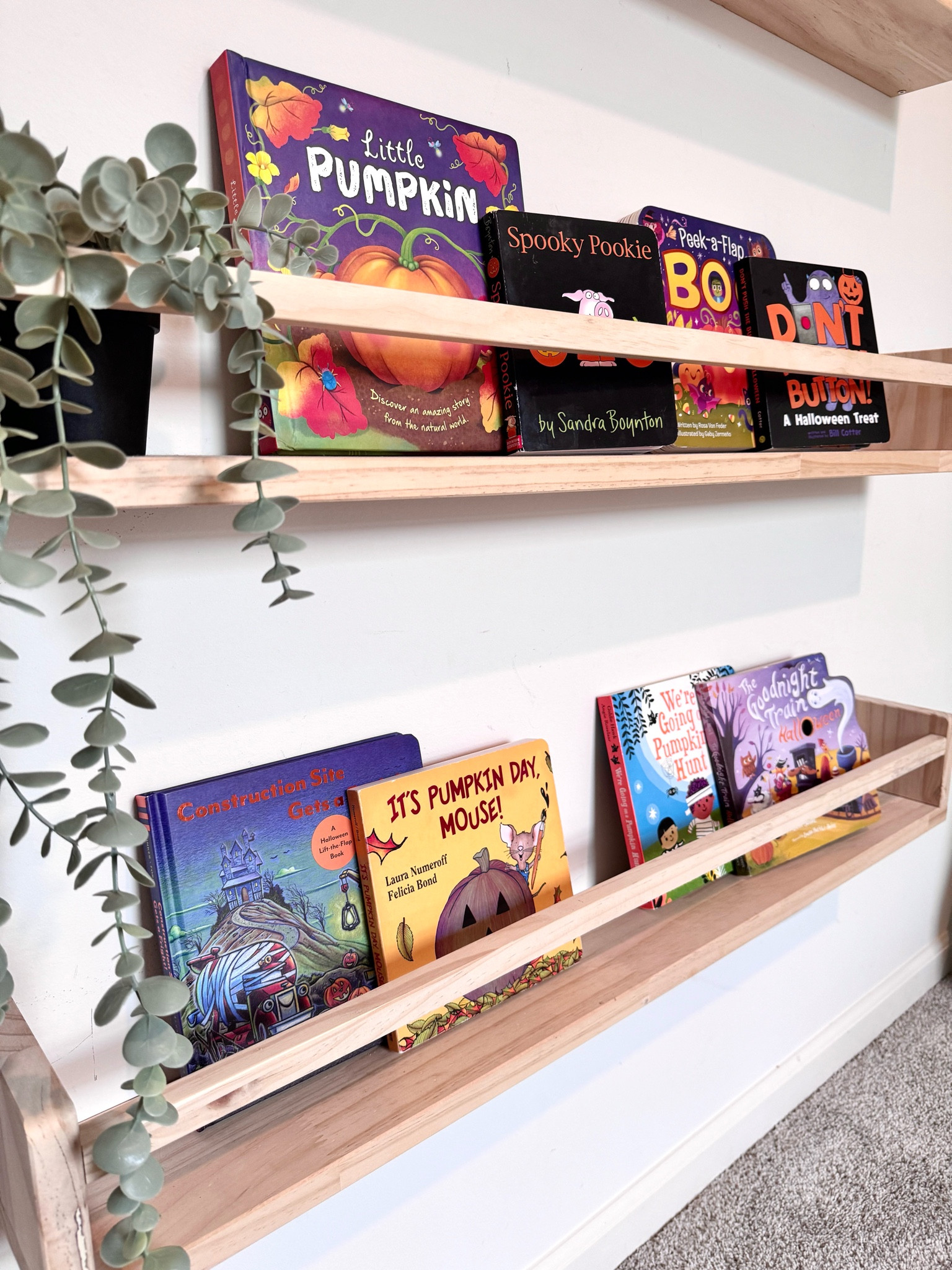 I LOVE these bookshelves and my daughter loves when I rotate new books for the season. 

#LTKKids #LTKBaby #LTKSeasonal