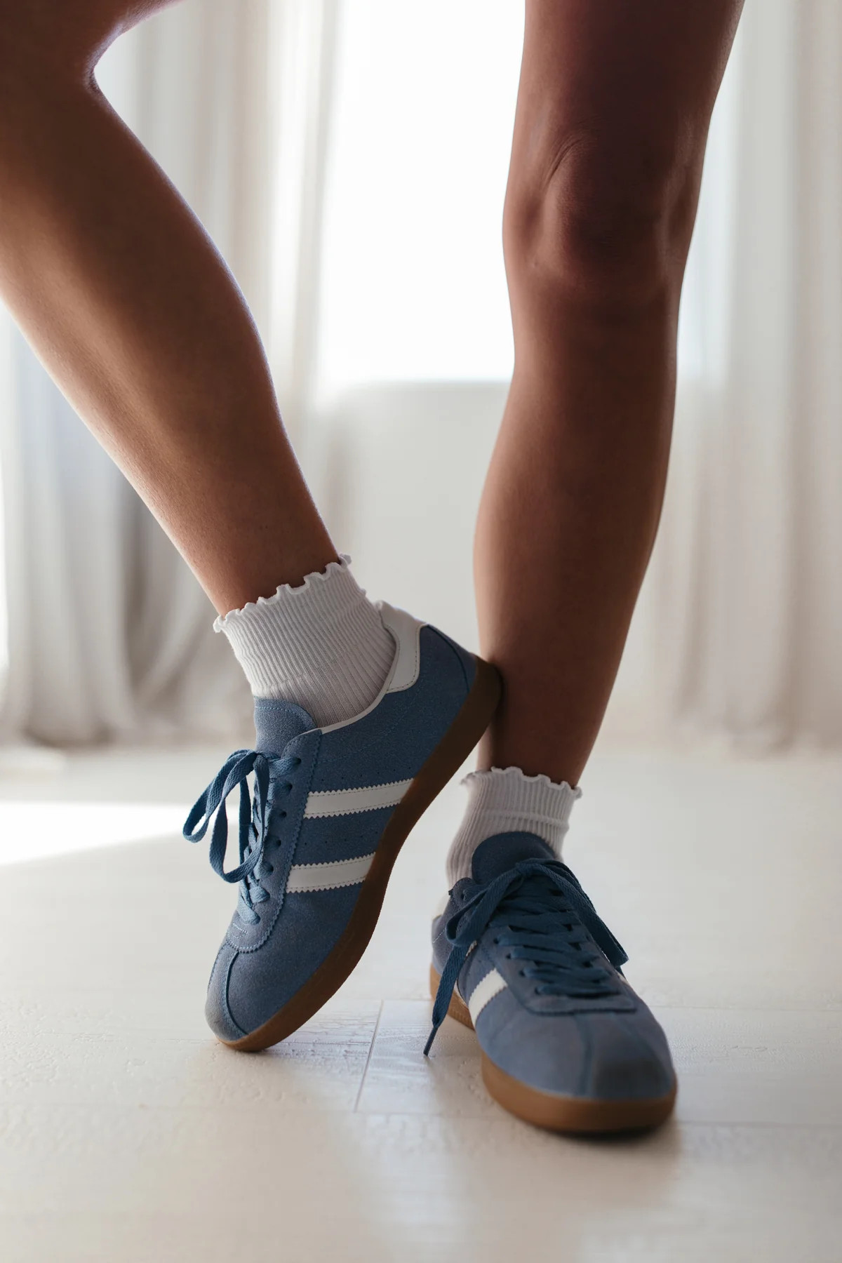 Preston Blue Sneakers | The Post