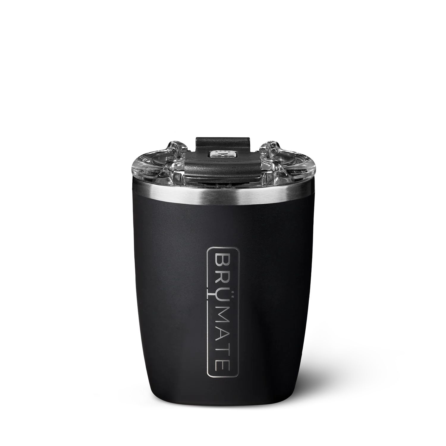 Rocks Tumbler | Matte Black | 12oz | BruMate