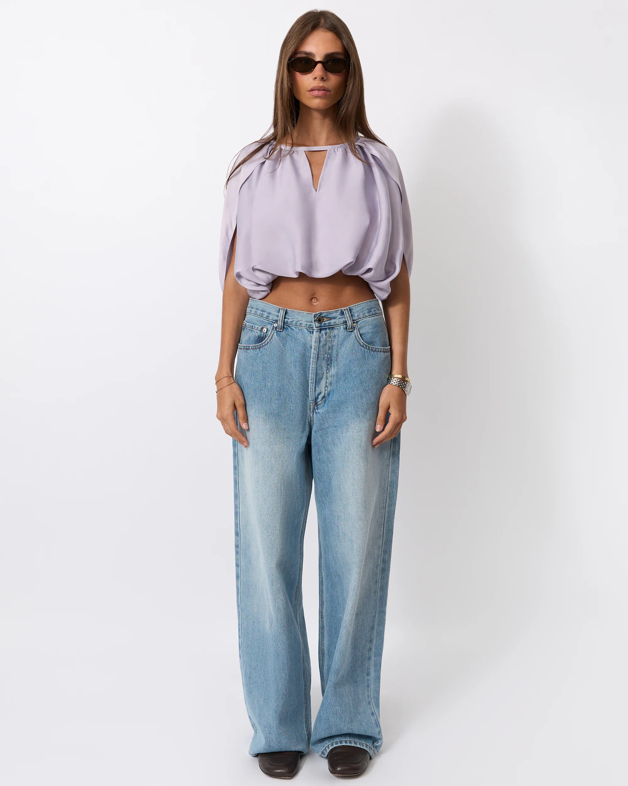 Cape Bubble Top | We Wore What