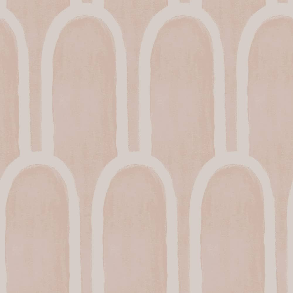 Tempaper x She She Queen Emma Pink Removable Peel and Stick Wallpaper, 20.5 in X 16.5 ft, Made in... | Amazon (US)