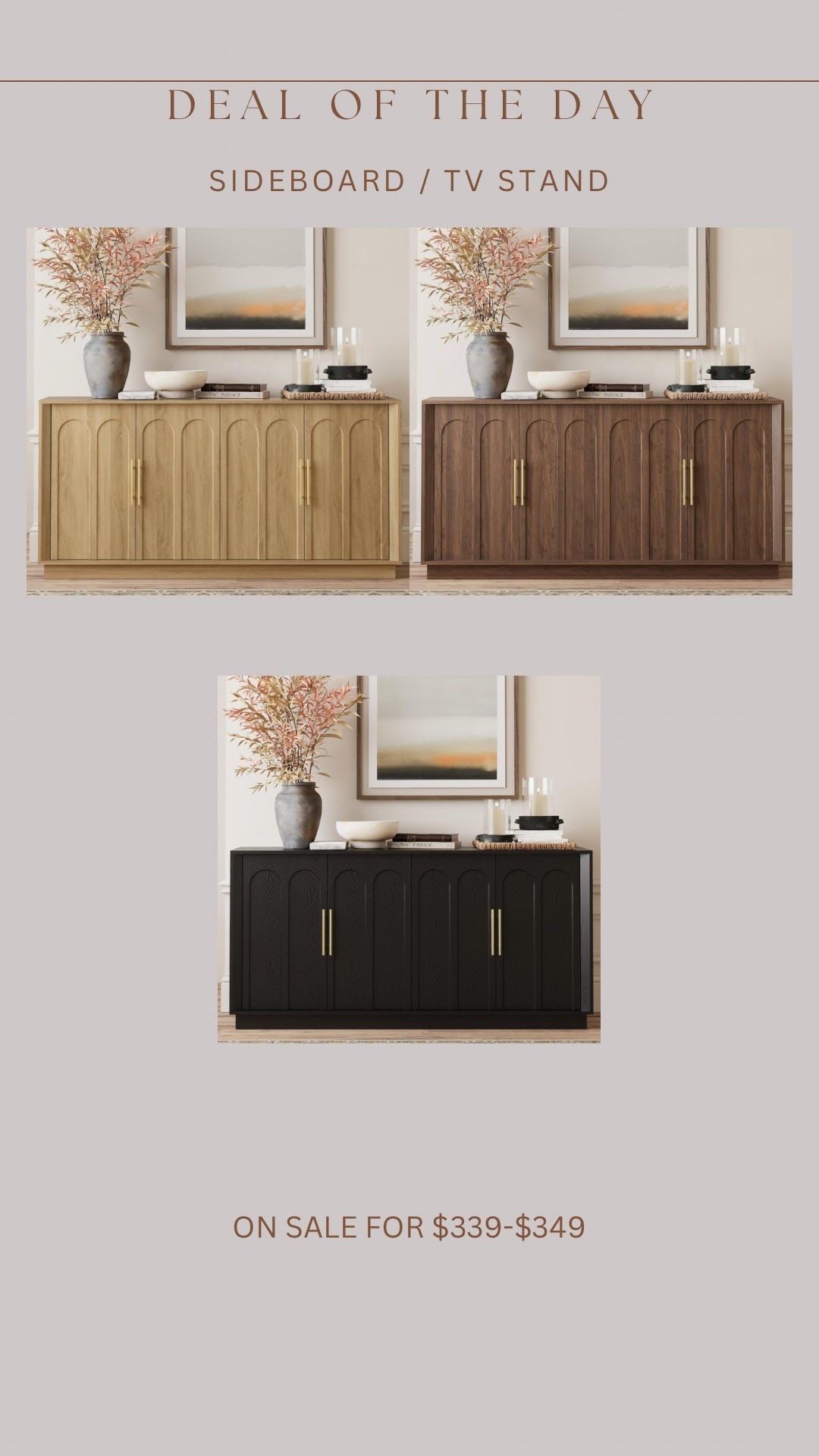 New Amazon tv stand / sideboard!!!! Love this style 🤩🙌🏻

#LTKSaleAlert #LTKStyleTip #LTKHome