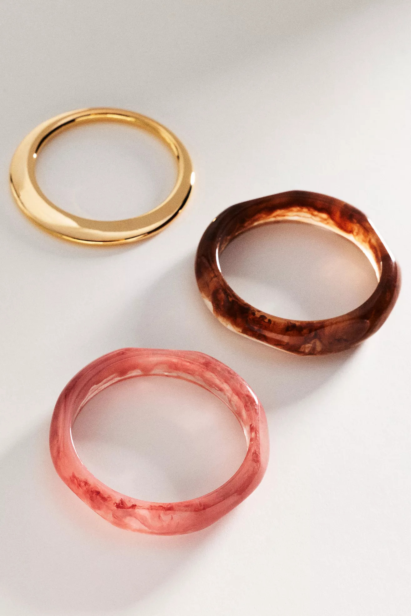 Boho Bangle Bracelets, Set of 3 | Anthropologie (US)