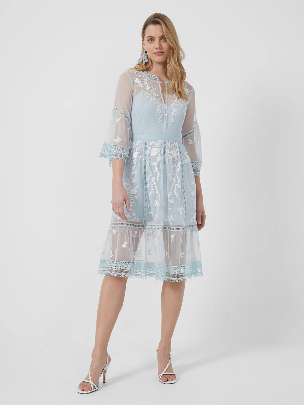 Arabelle Embroidered Dress | French Connection (UK)