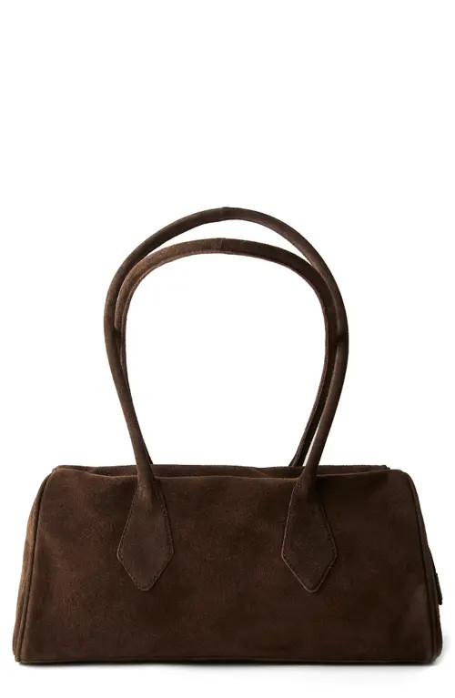 Free People Sierra Shoulder Bag in Chocolate at Nordstrom | Nordstrom