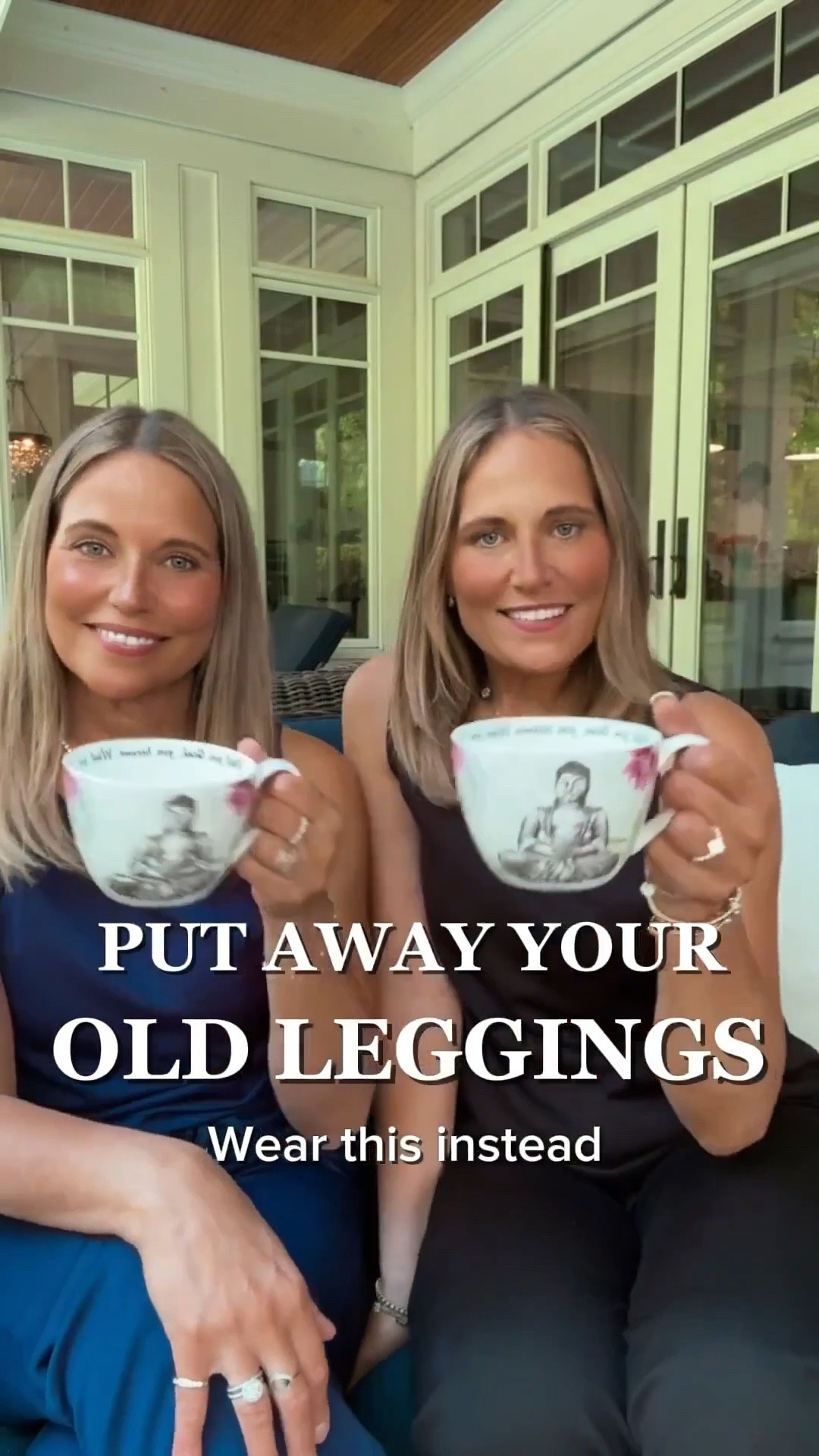 Sipping sets from Amazon. No matter what you like to sip on, whether it is coffee, tea, wine, or water, these Amazon lounge sets are perfect for relaxing at home. We are wearing a size large in both sets and love how easy they are to throw on. We tagged several favorites and every single one has been tried and tested. Plus, these are great to give as gifts this holiday season! 

#LTKMidsize #LTKOver40 #LTKSeasonal