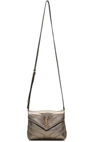 Gunmetal Metallic Toy Loulou Bag | SSENSE 