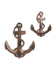 2pc Anchor Wall Decor Set | Coastal | Marshalls | Marshalls