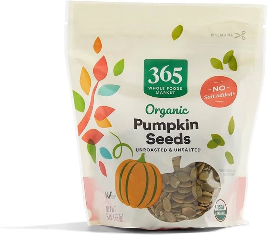365 by Whole Foods Market, Organic Pumpkin Seeds, 8 Ounce | Amazon (US)