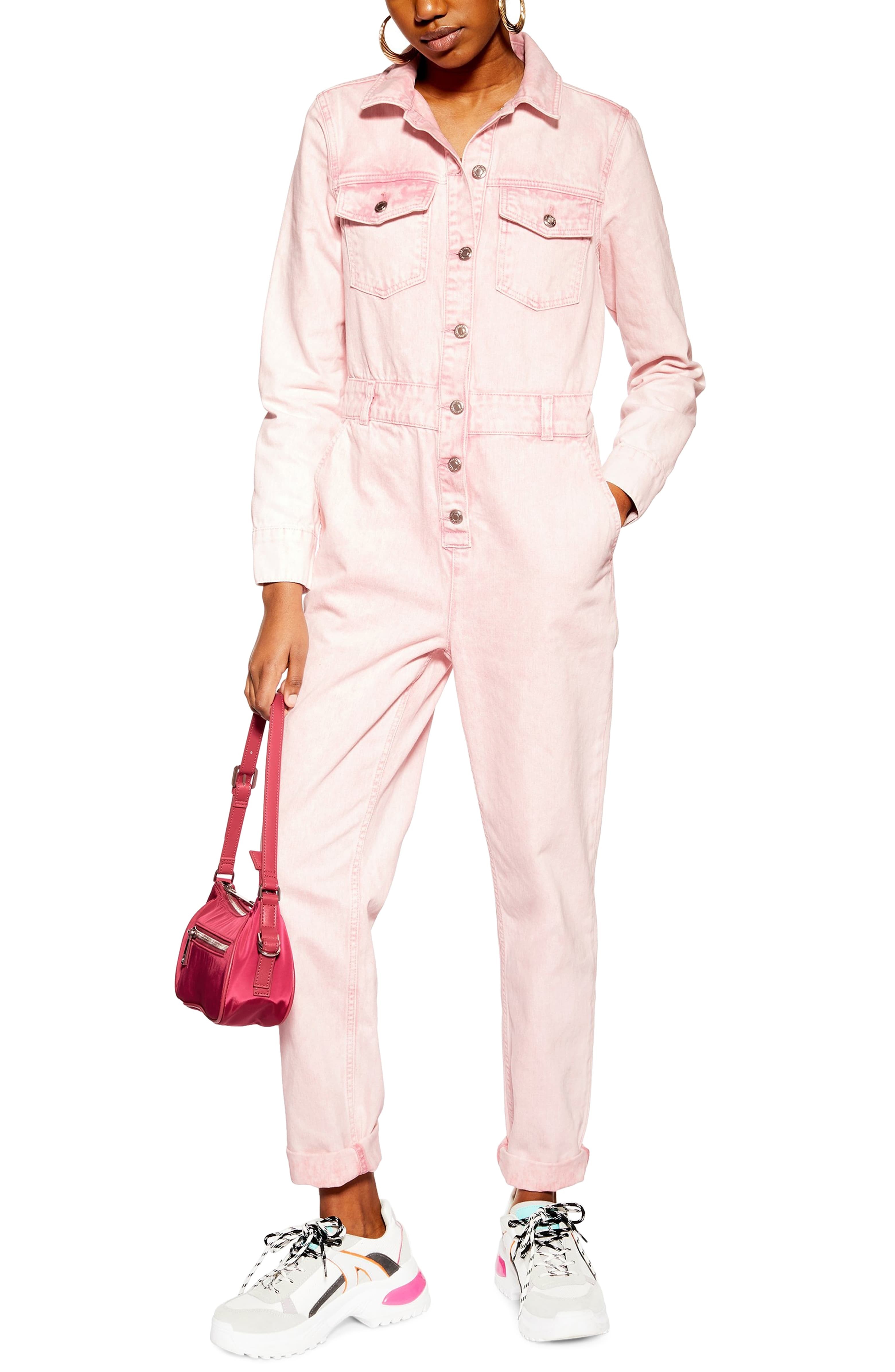 pink jumpsuit kylie jenner