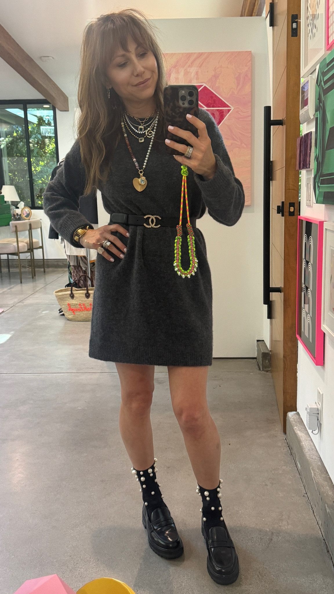 Sweater dress for the win!  Such an easy, comfy, and super chic office look! 

#LTKShoeCrush #LTKStyleTip #LTKWorkwear