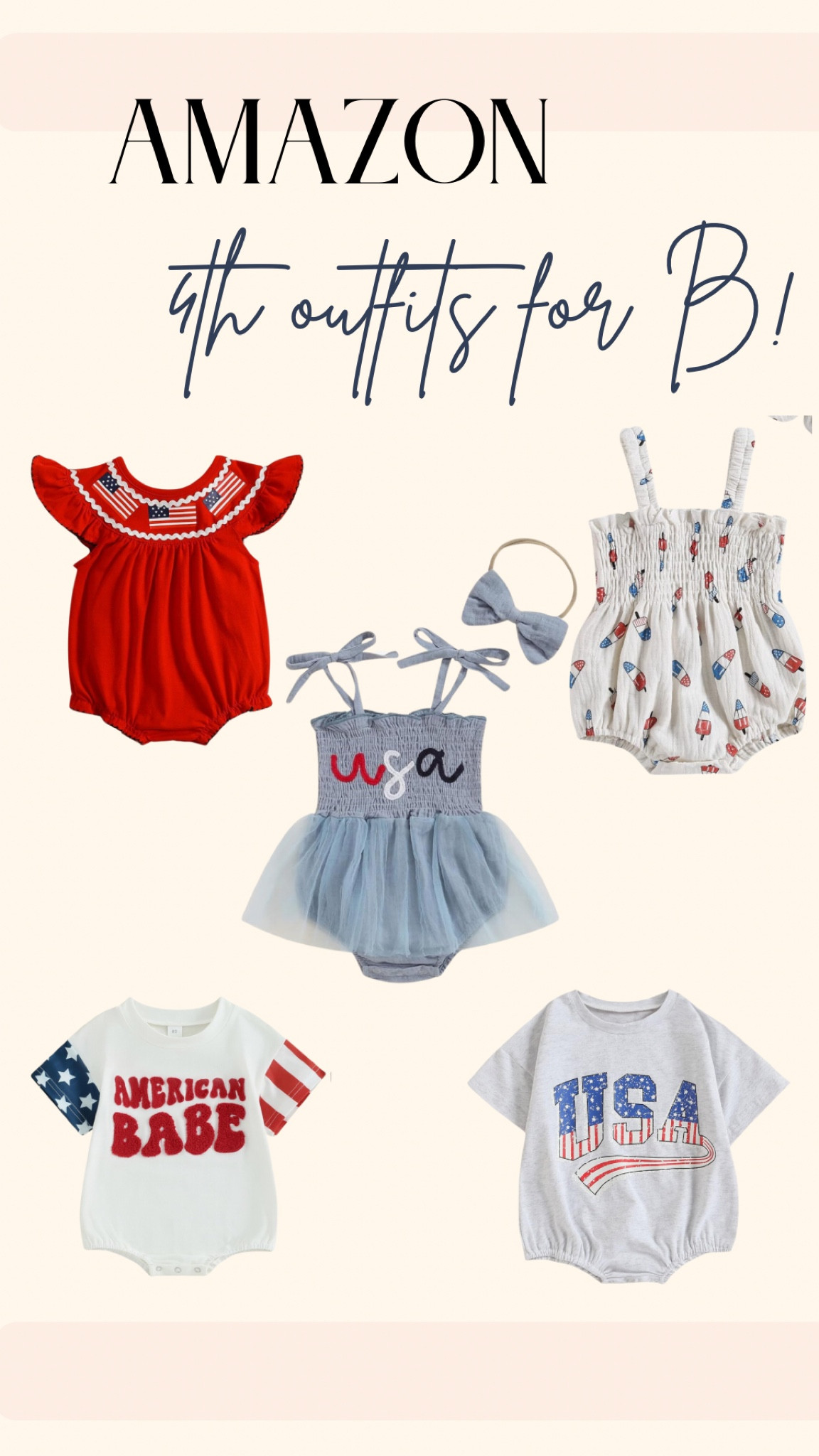 the 4th just might be one of my favorite holidays. I think blake needs one of each of these outfits 😍

#LTKSeasonal #LTKBaby #LTKFindsUnder50