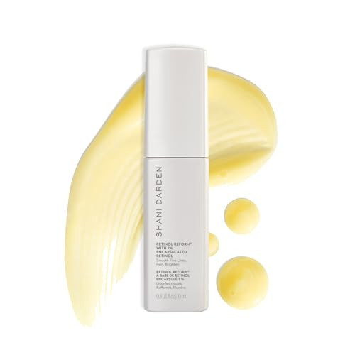 SHANI DARDEN SKIN CARE Retinol Reform with 1% Encapsulated Retinol Serum for Face & Neck, Gentle Slow-Release Retinol Face Serum with Tripeptide for Wrinkles, Fine Lines & Uneven Tone, 0.3 fl oz | Amazon (US)