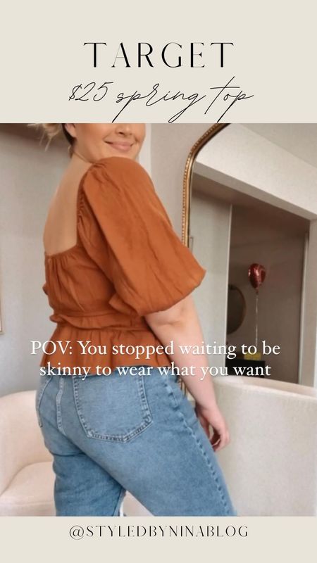 Target spring tops - free people dupes - target style - plus size tops - size inclusive - curvy girls - postpartum outfits - flattering outfits 


#LTKSeasonal #LTKunder50 #LTKcurves