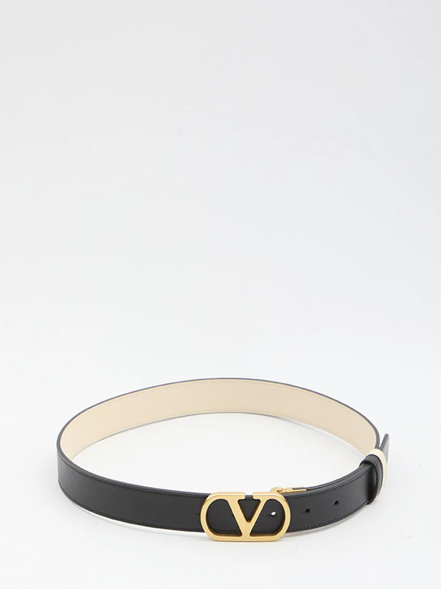 Reversible Vlogo Signature Belt | Baltini