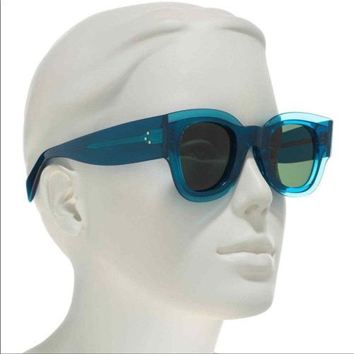 Celine Petrol Zoe Sunglasses in Crystal Blue  | eBay | eBay US