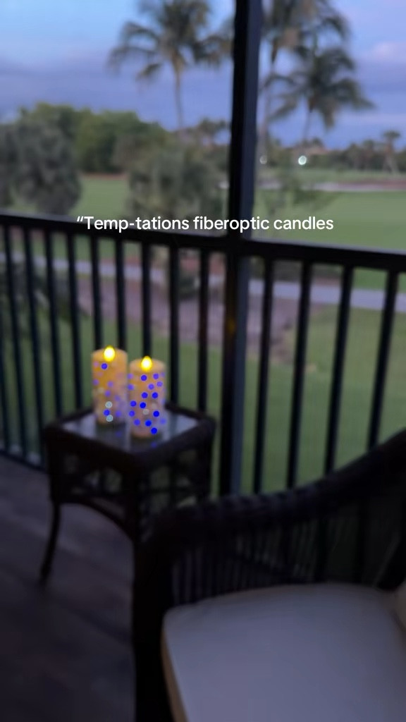 Fiber optic outdoor candles 

#LTKHome
