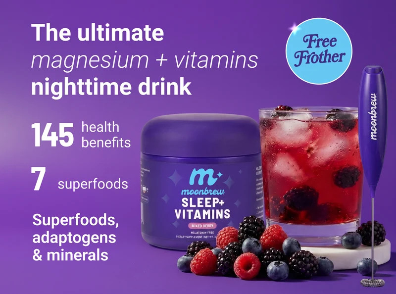 Sleep + Vitamins Drink Mix | MoonBrew