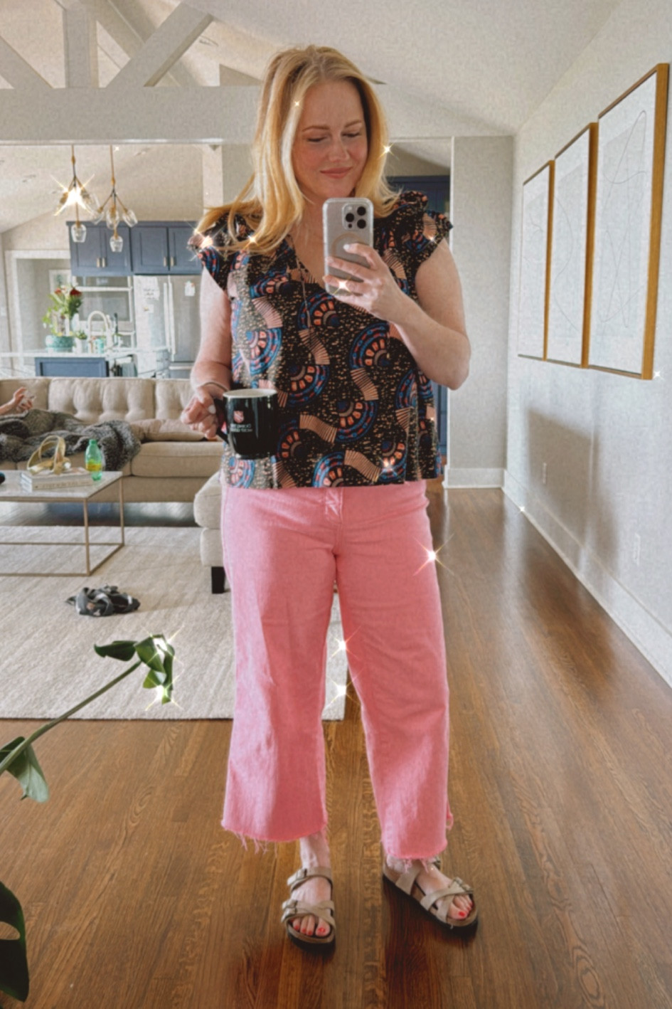 Summer fit courtesy of Ulla Johnson and Judy Blue.

#LTKOver40 #LTKMidsize #LTKSeasonal