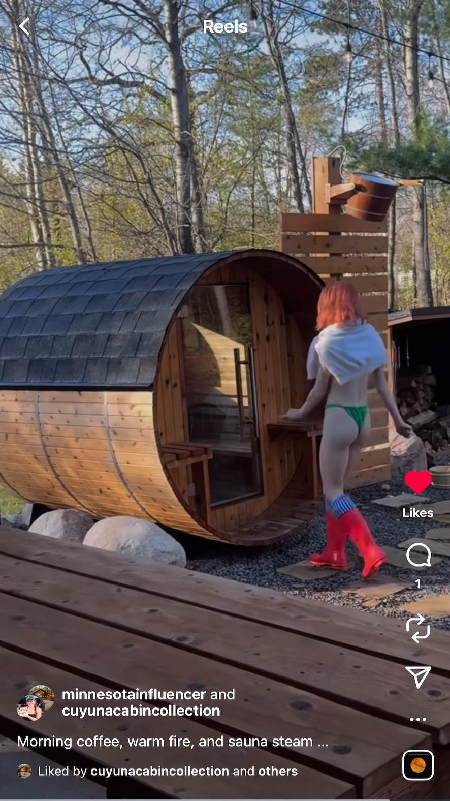 It’s Hunter Boot season ♥️ I got these at Saks OFF 5th years and years ago and they are still like new 

Cuyuna Cabins in Minnesota 

#LTKTravel #LTKFamily #LTKGiftGuide