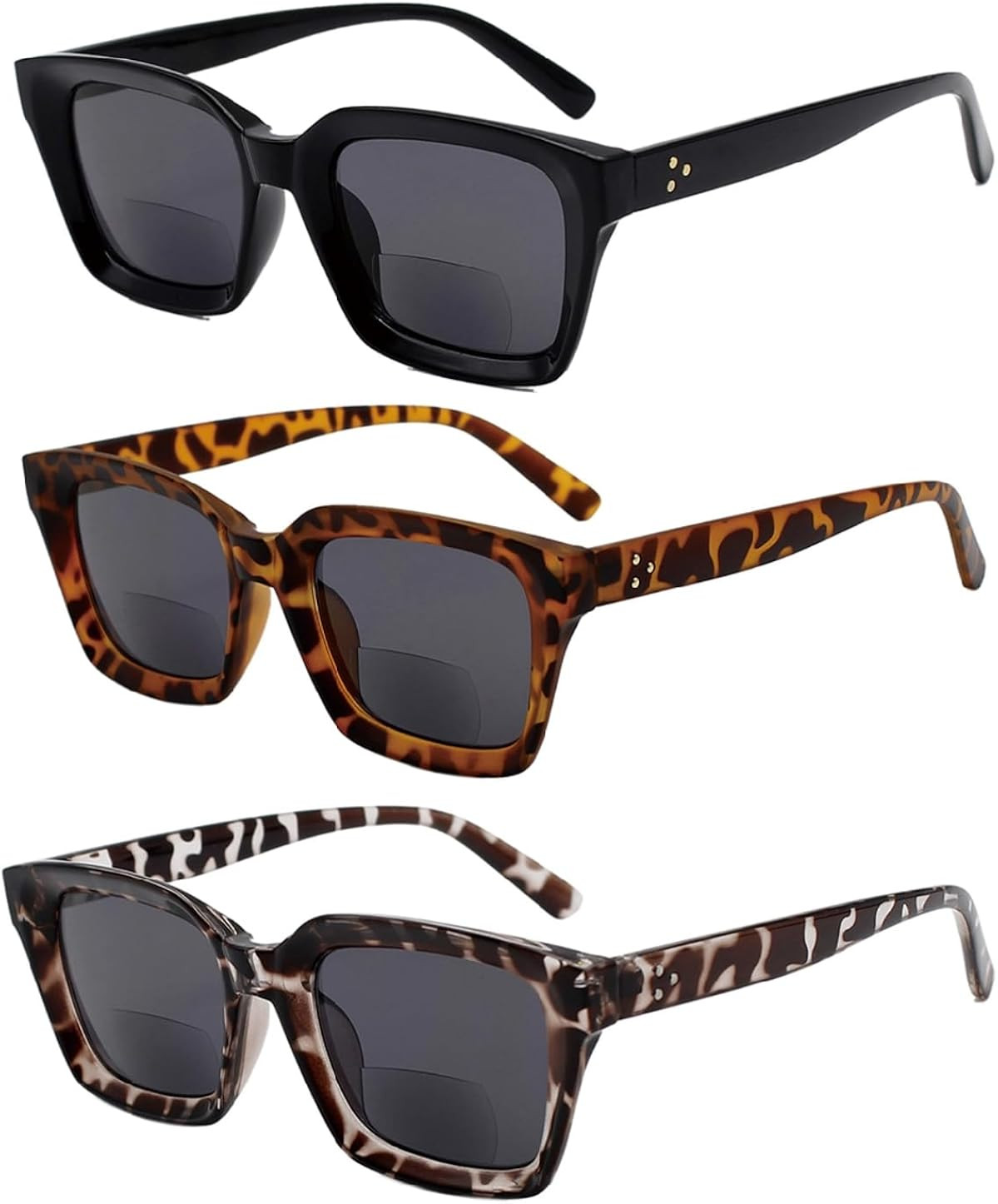 Yogo Vision Bifocal Reading Sunglasses Women-Classic Trendy Retro Sun Protection Outdoors Readers... | Amazon (US)