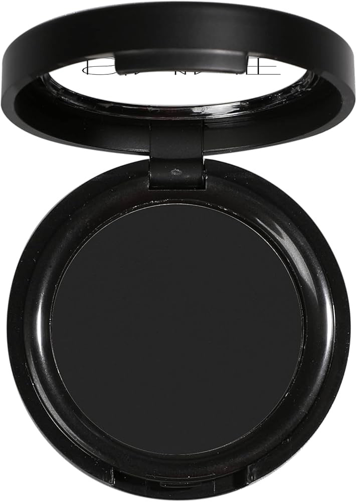 ISMINE Single Black Matte Eyeshadow Powder Palette High Pigment, Longwear, Intense Color Best Bla... | Amazon (US)