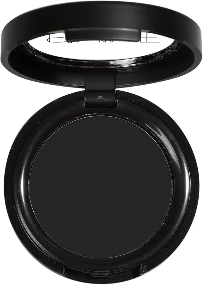 ISMINE Single Black Matte Eyeshadow Powder Palette High Pigment, Longwear, Intense Color Best Bla... | Amazon (US)