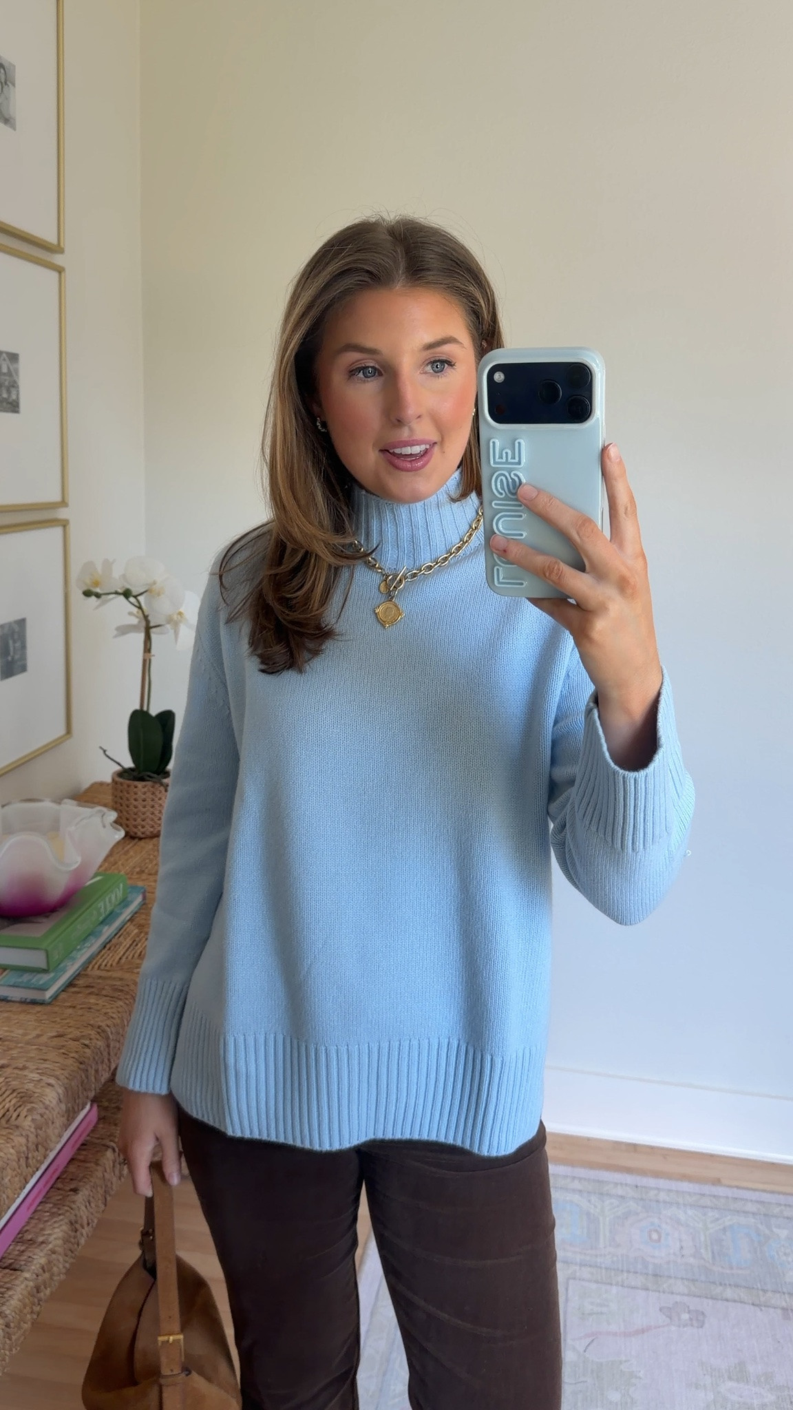 Fall outfit idea! **boot CUT jeans not boot leg 🤪 wearing a S in sweater and 26 in pants