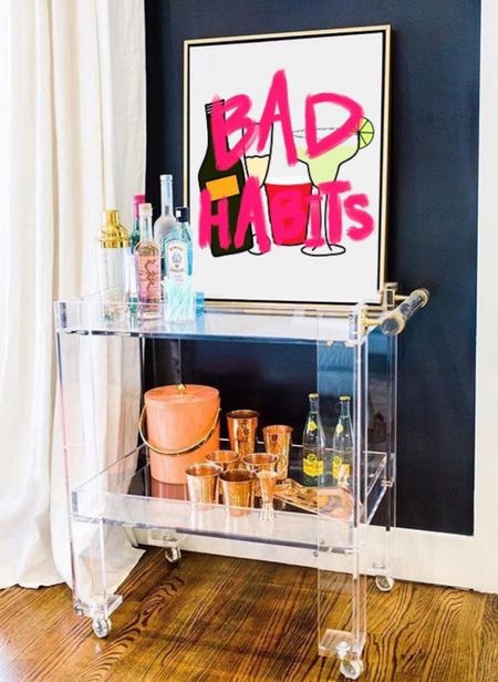 the cutest bar cart wall art and decor on etsy!! linked some cute trendy signs below! 🥳✨

#LTKstyletip #LTKhome #LTKU