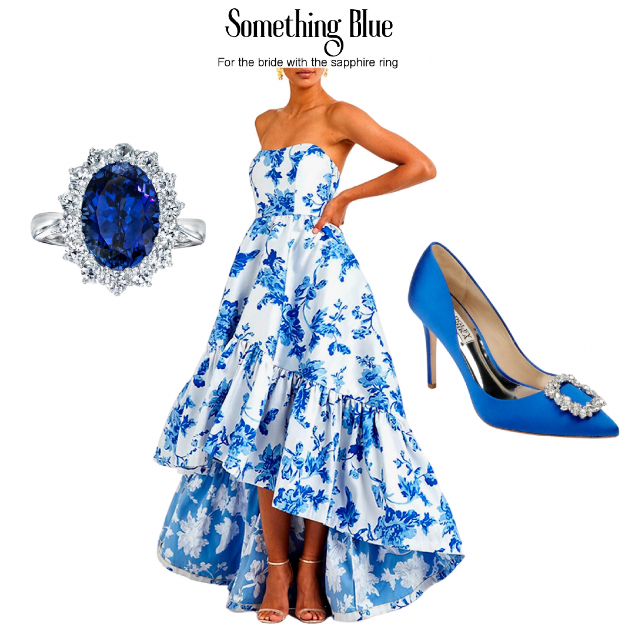 Something Blue for the bride with the sapphire engagement ring 💍 this gown is so beautiful it makes a beautiful rehearsal dinner dress or better yet: the gown for the big day! 💙 💙💙

#sapphireengagementring
#bridal
#bridalgown
#bride

#LTKwedding #LTKFind