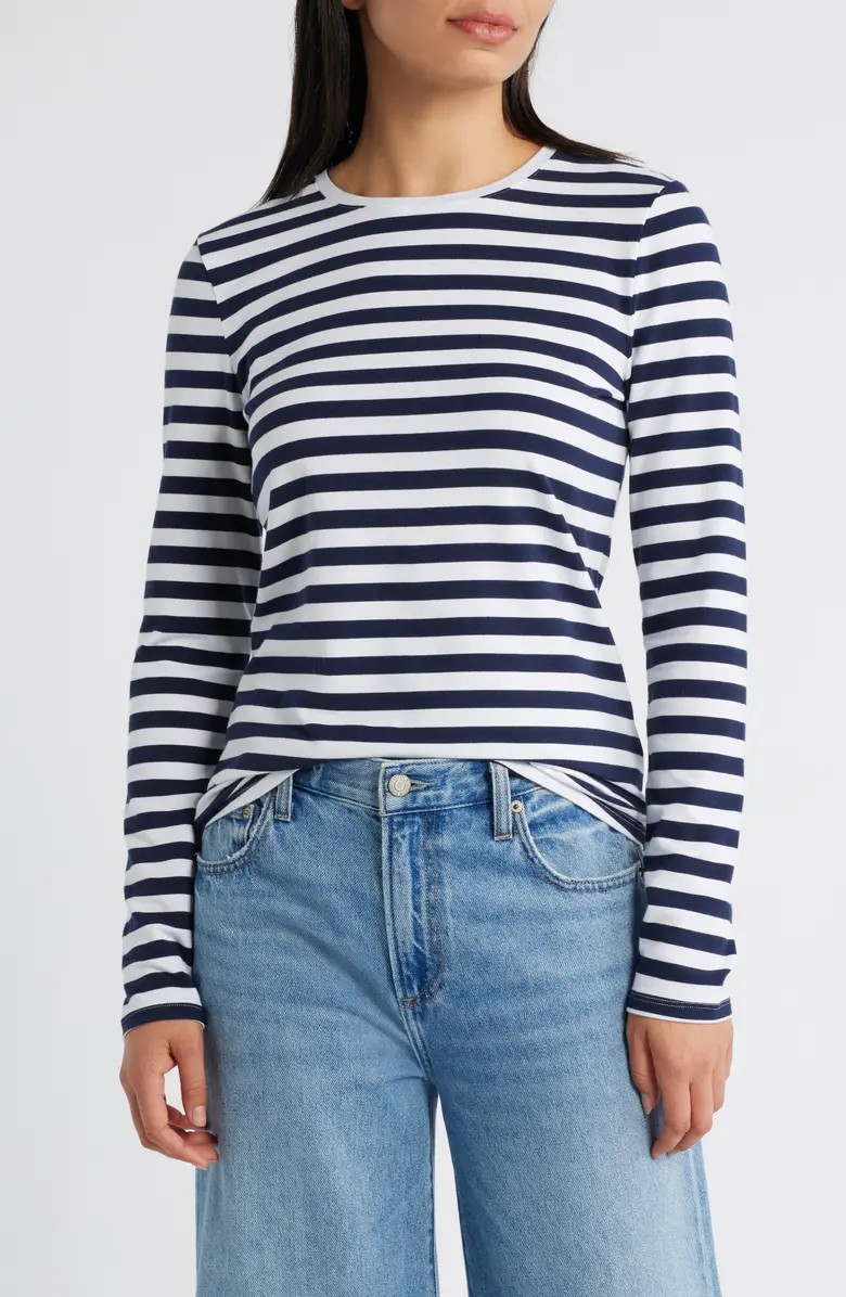 Crewneck Long Sleeve T-Shirt | Nordstrom