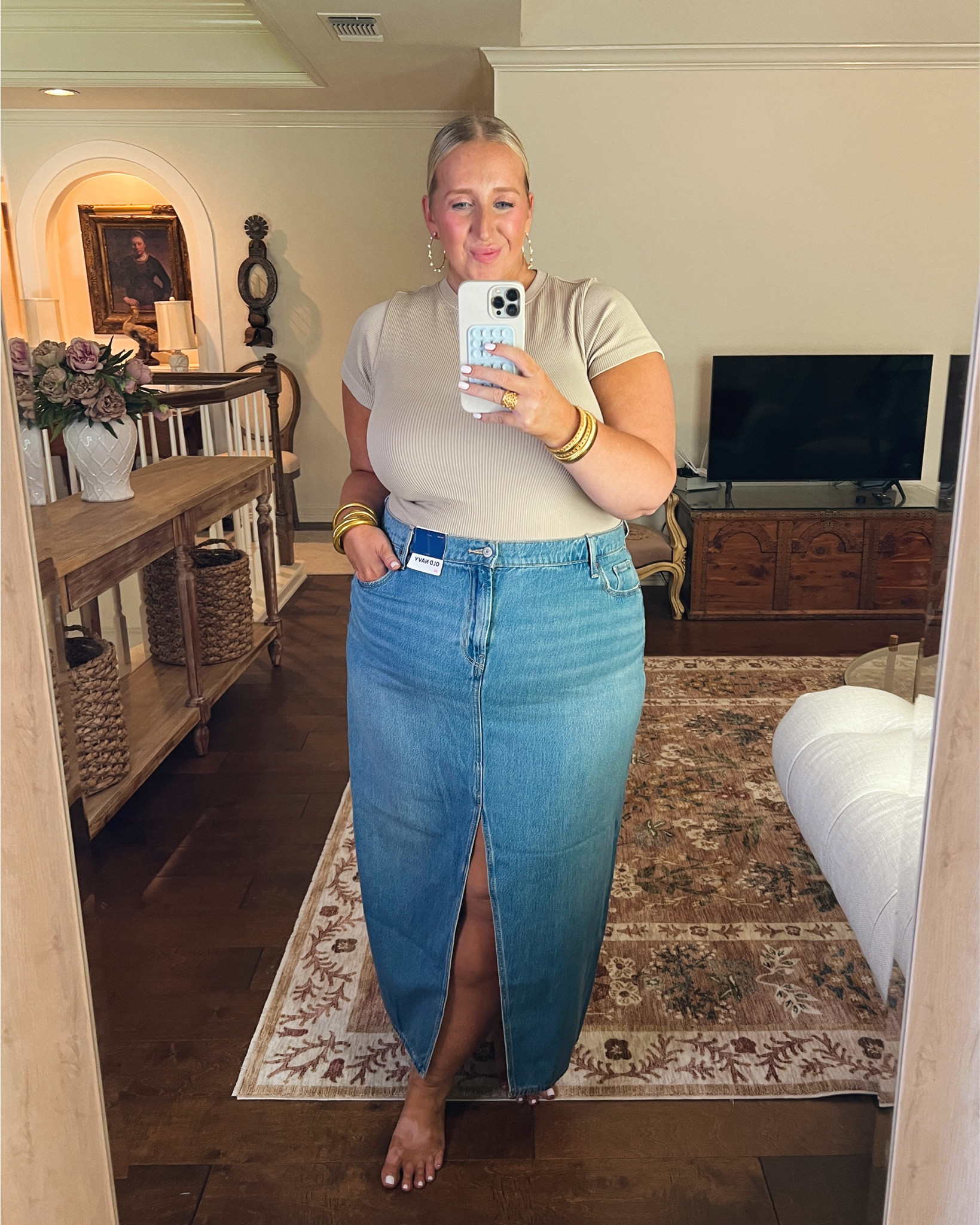 Who is ready for an Old Navy try on?! This was a fun shopping haul and I can’t wait to wear all of these! I went TTS on most, but ended up ordering the next size up in the orange skirt (after this video) and I sized up in the overalls too! 

Comes XS-4X 🛍️

#LTKFindsUnder50 #LTKPlusSize #LTKFindsUnder100