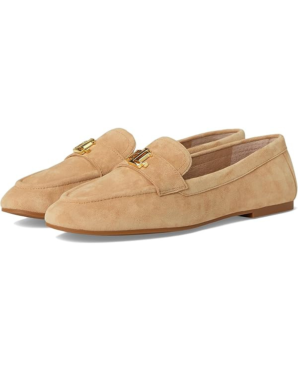 Lauren Ralph Lauren Women's Averi Iii Suede Loafer Flat | Amazon (US)