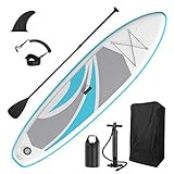 AKASO Inflatable Stand Up Paddle Board, 10'x30x6 Inflatable Paddleboard, Paddle Board for Adults | Amazon (US)