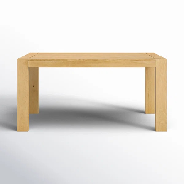 Block 62" Solid Wood Dining Table | Wayfair North America