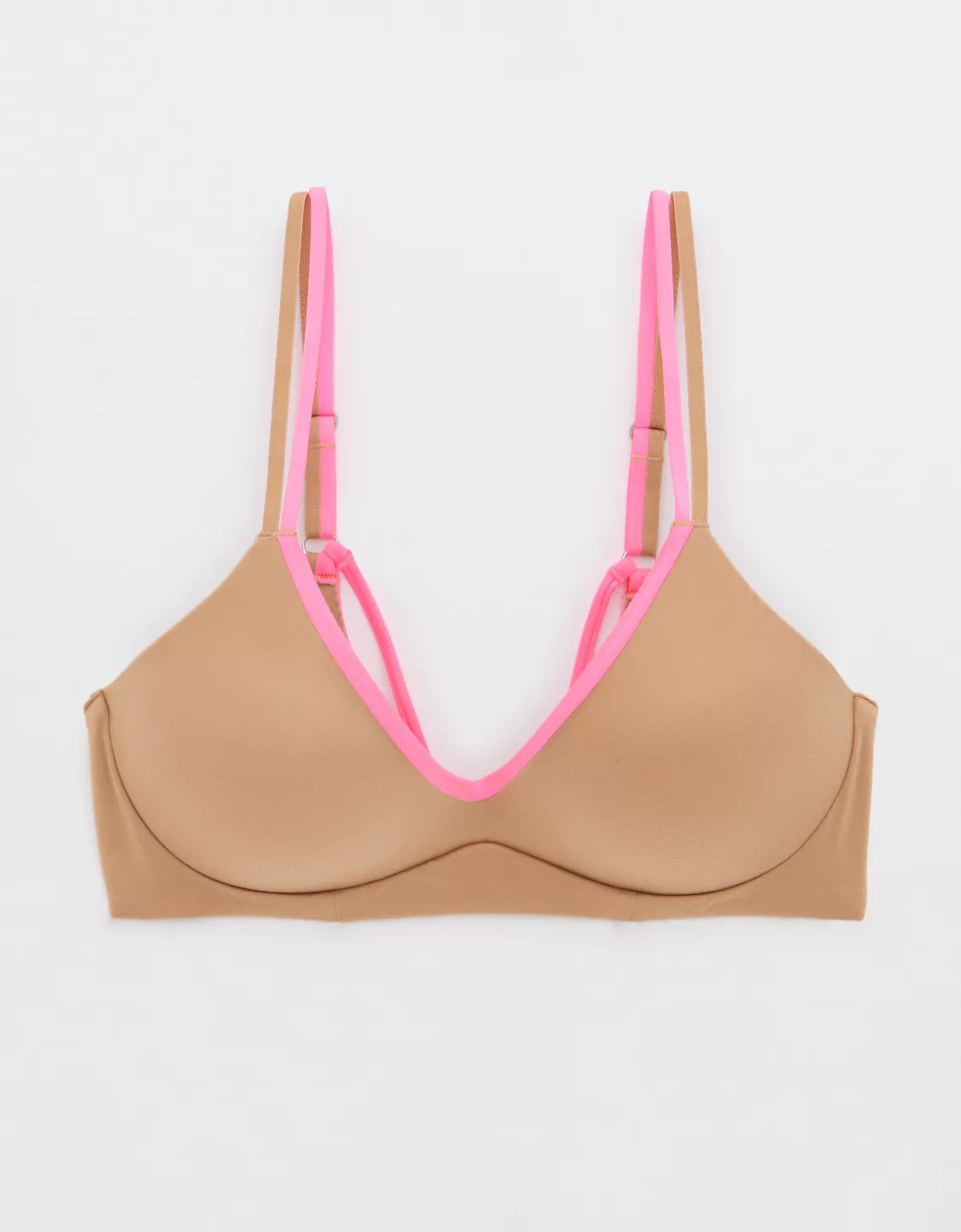 Sunnie Wireless Push Up Strappy Bra | Aerie