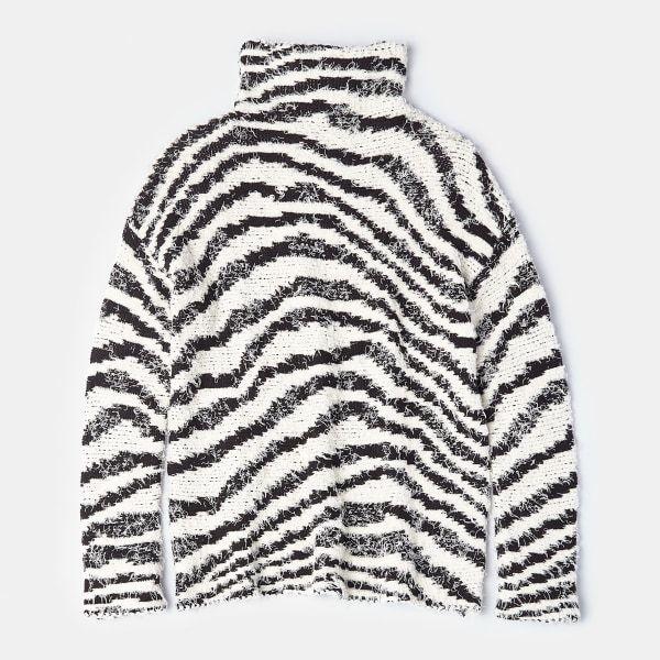 Carmen Sweater in Textured Zebra | Wantable | Wantable