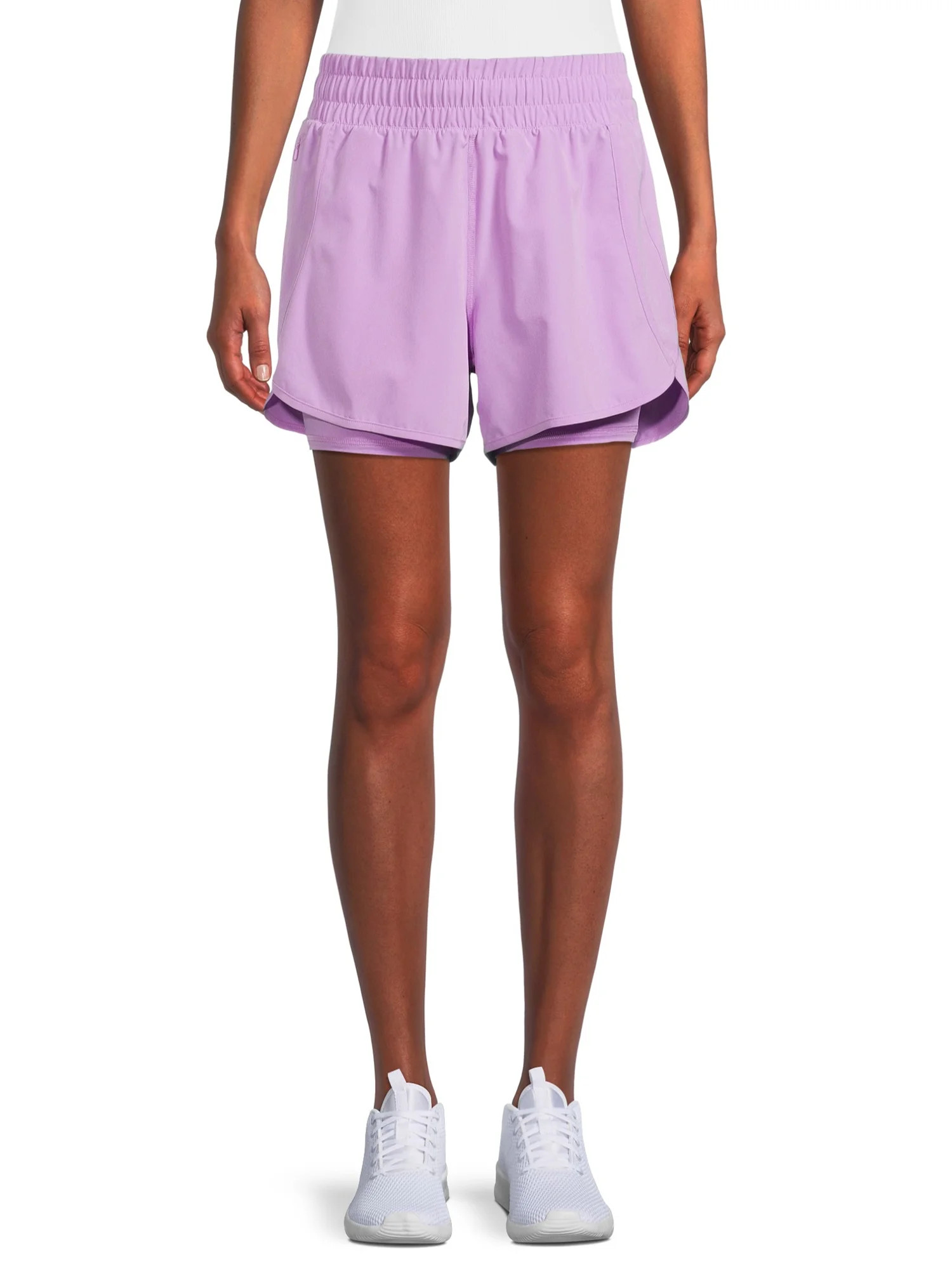 Avia Women's Running Shorts with Bike Liner | Walmart (US)