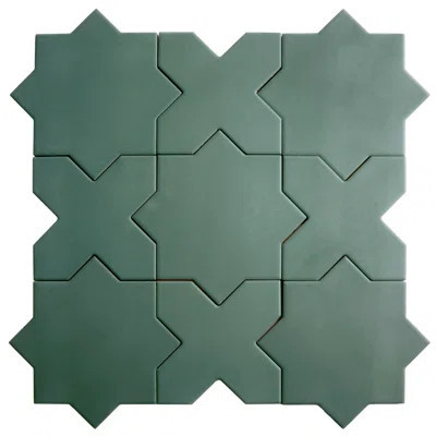 Seville 5 X 5 In. Matte Porcelain Cross Wall And Floor Tile (5.31 Sq Ft/Case) - 34 Pack | Wayfair North America