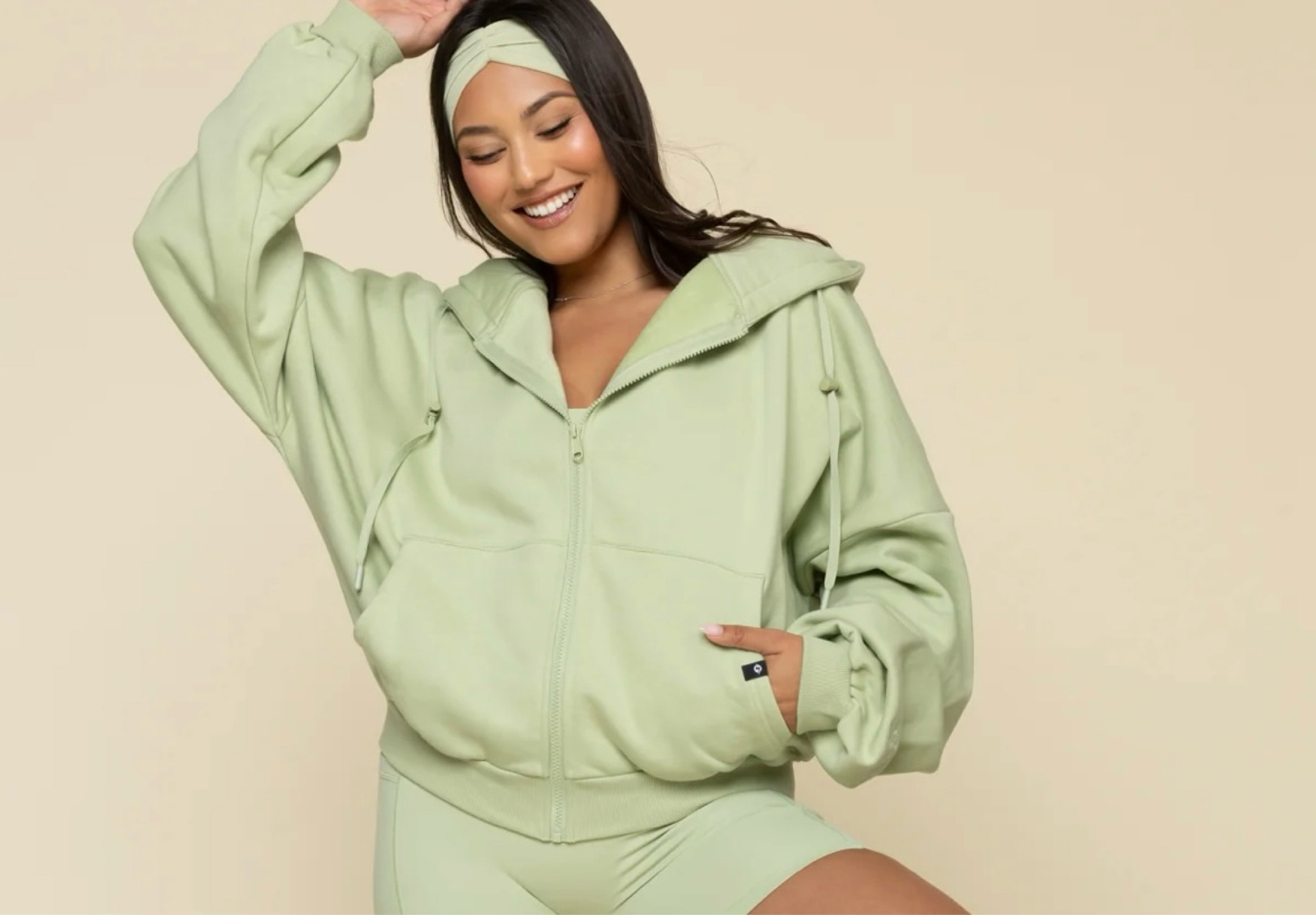 Beautiful hoodie in a super cute fall color! Get this cozy staple today for $70,and it also comes in a bunch of other cute colors!

#LTKActive #LTKFindsUnder100 #LTKFitness