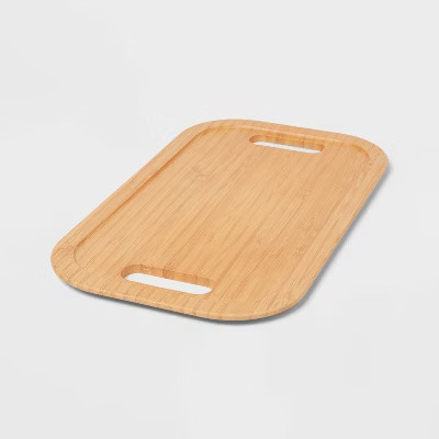 Narrow Bamboo Lid with Cutout Handles - Brightroom™ | Target