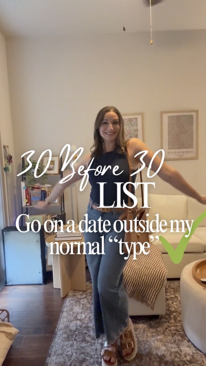 A lil first date outfit! Definitely out of my comfort zone to share this, but embracing the singleness in my 30 before 30 challenge!

Obsessed with these jeans and this tank from Old Navy! It is SO comfortable and flattering! And of course my go to makeup and hair items!

#LTKgrwm #LTKTall #LTKSaleAlert