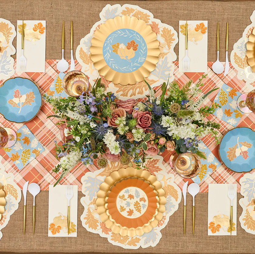 Gilded Harvest Table Setting | Sophistiplate
