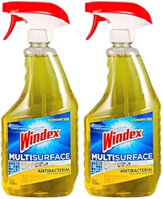 Windex Economy Size Antibacterial Multi-Surface Cleaner, 32 oz-2 pack | Amazon (US)